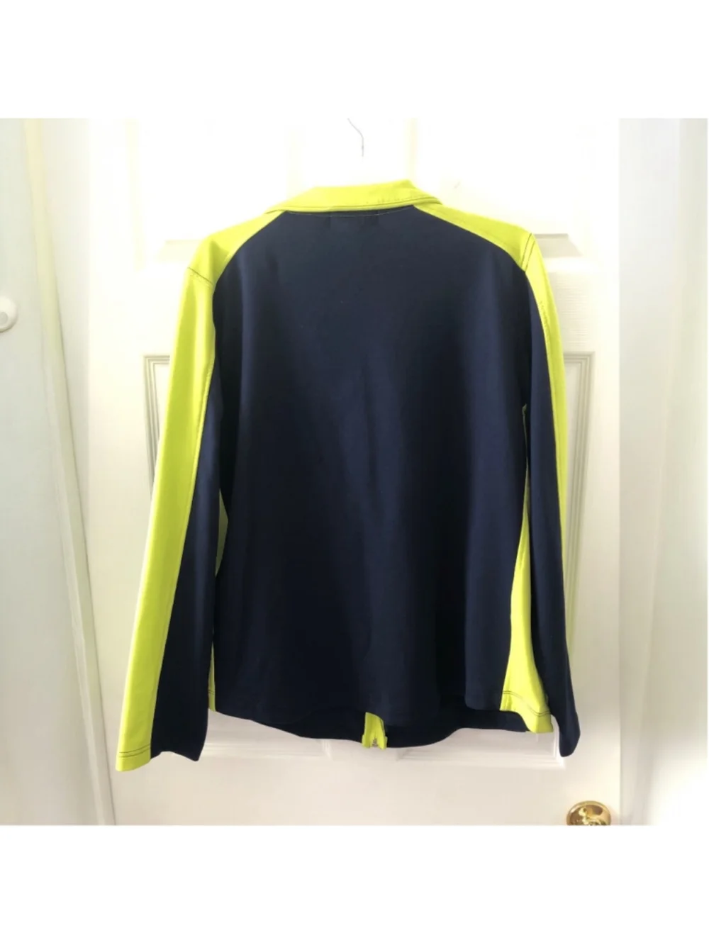L-RL Lauren Active Ralph Lauren Size 2X Colorblock Track Jacket Preppy Y2K Sport